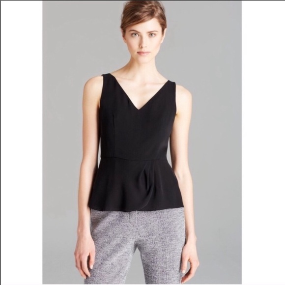 Theory “ Maggie” peplum top - Picture 1 of 5